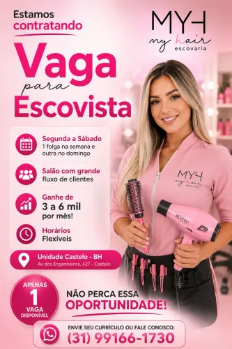 Contrata-se Escovista