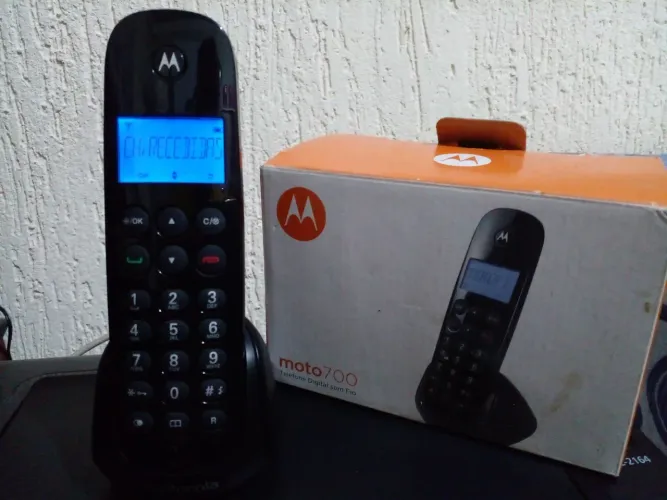 Telefone sem fio moto700
