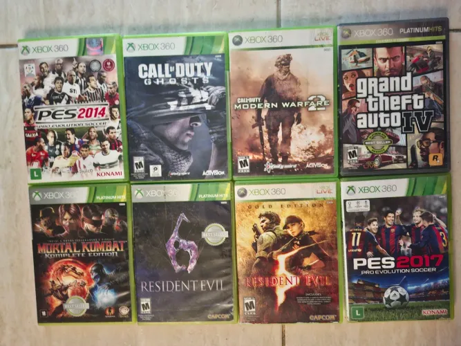 Jogos originais Xbox 360