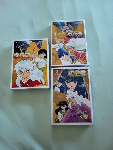 INUYASHA Vol 1,2 e 3(lacrado)