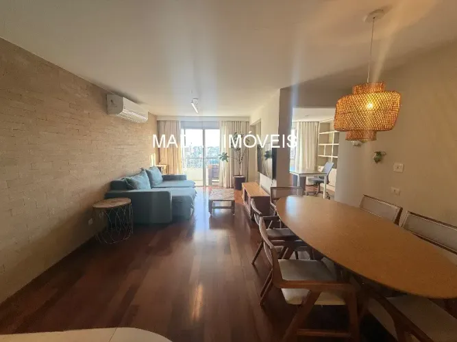 Excelente apartamento mobiliado na Rua Girassol, Vila Madalena!