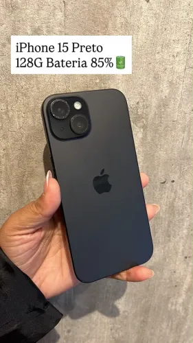 iPhone 15 Preto 128Gb