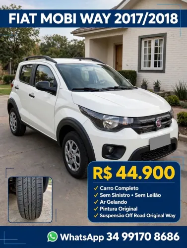 Fiat Mobi WAY 1.0 Fire Flex 5P. 2018