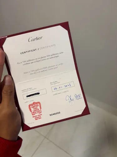 Anel Cartier Love