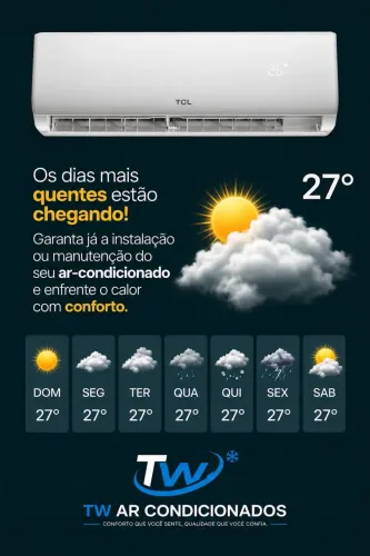 Realizamos todos os Serviços de ar condicionado 