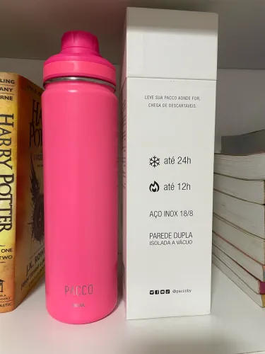 Garrafa Pacco Hydra v2 pink
