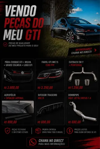 Peças Golf MK7 MK7.5