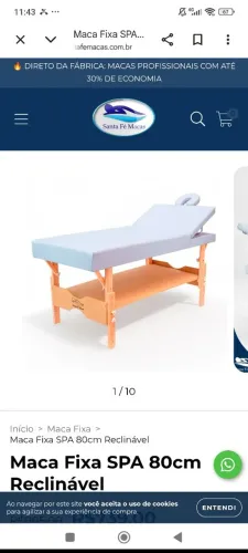 Maca de estética santa fé nova zero