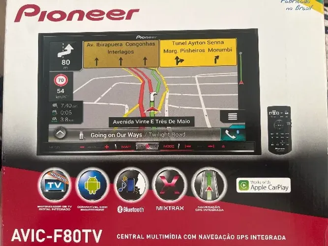 PIONEER AVIC-F80TV / Com Camera de Re inclusa
