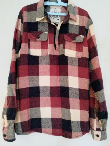 Camisa flanela Jhonny Fox juvenil 14 anos