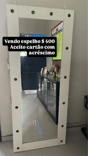 Espelho camarim 