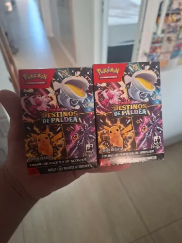 Combo de booster pokemon destinos de paldea