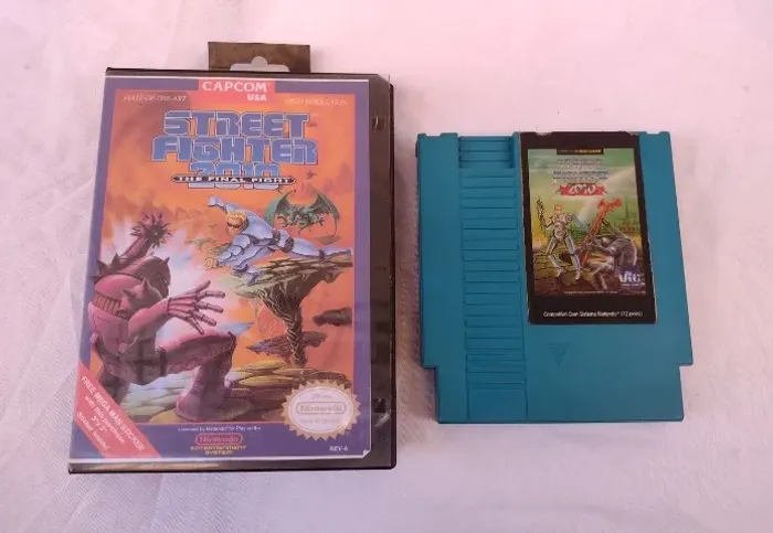Street Fighter 2010 - Cartucho Nacional Para Nintendinho