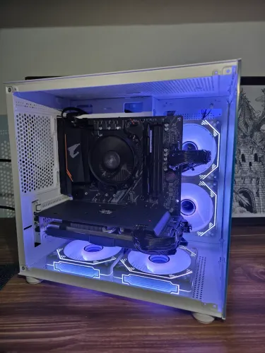 PC Gamer - Ryzen 5 5500, RX 580 8GB, 16GB 3200MHZ, 512 SSD