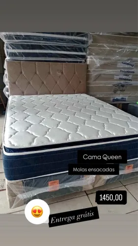 CAMA QUEEN MOLAS ENSACADAS 1450