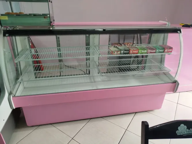 Vitrine expositora seca