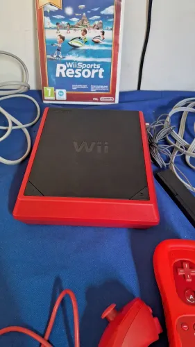 Nitendo wii mini completo sem detalhes 