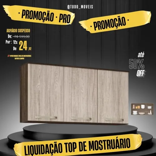 Armario aéreo 1.20M Mostruário