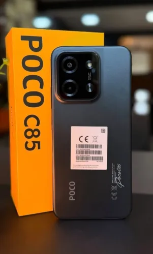Poco C85 - 128Gb/6Ram - GLOBAL - Telefone Lacrado Novo Preto