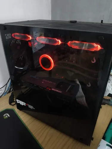 Pc Gamer Ryzen7 5700x 32gb RX 6600 + Monitor 34 polegadas 2k