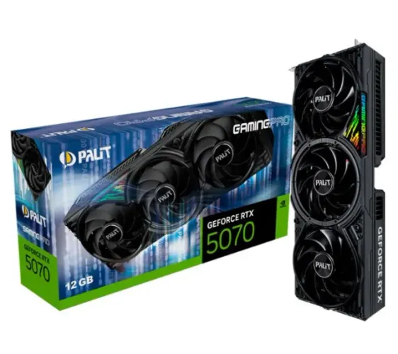 Placa De Video RTX 5070 Palit Gaming pro (Seminova 3 meses de garantia)