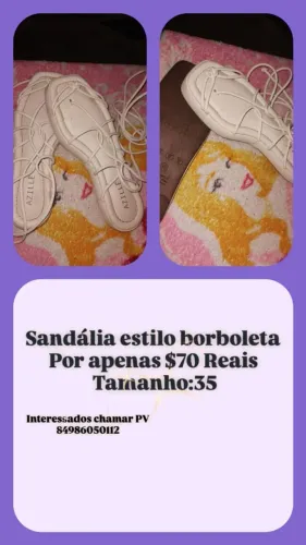 Sandália pra vender
