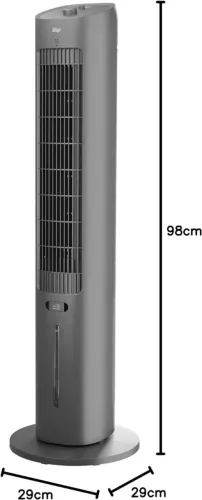 WAP Climatizador de Ar AIR FRESH 4 em 1, com Reservatório para Essência e 3 Níveis