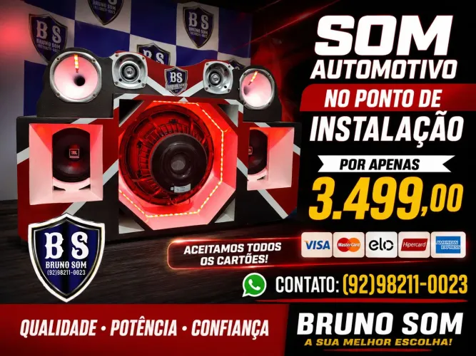 Som Automotivo 100% Zero e Completo!