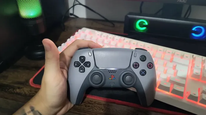 Controle PS5 DualSense Edição Limitada 30 Anos - Raro/Colecionador