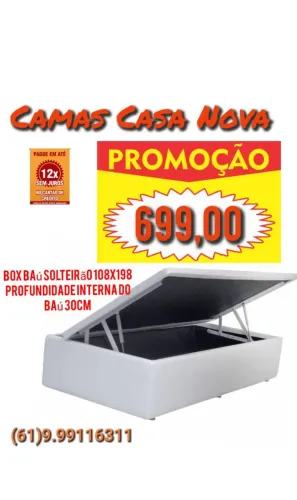 Cama baú - Somos Fábricantes !!! Temos colchão e cabeceira