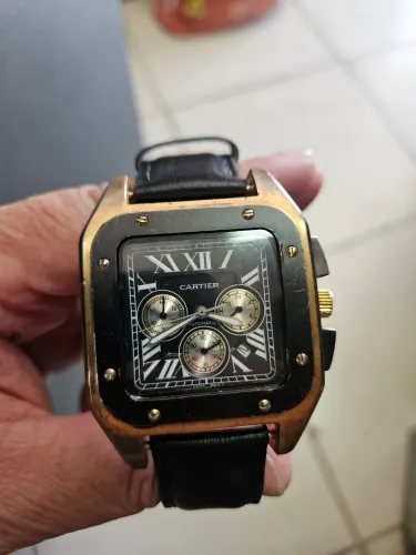 Relógio Cartier Santos 100 XL 1ª linha