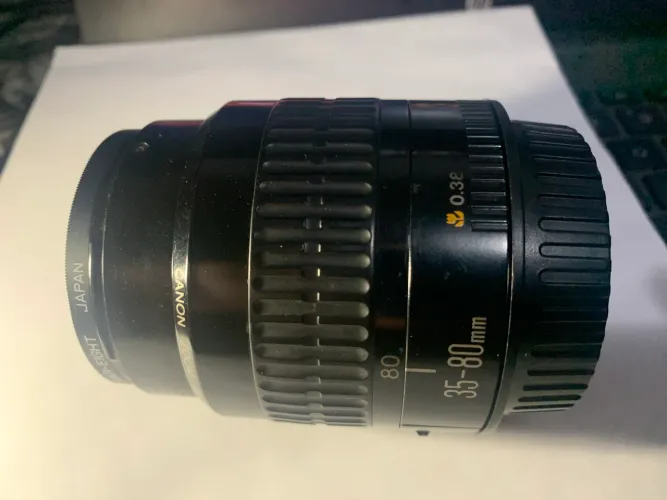 Lente 35x80 Canon auto focus e zoom ok