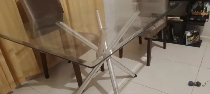 Mesa de vidro