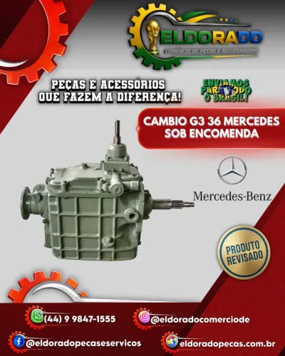 Câmbio G3 36 Mercedes Sob Encomenda