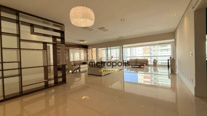 Apartamento com 4 dormitórios para alugar, 234 m² por R$ 22.739,59/mês - Cerâmica - São Ca