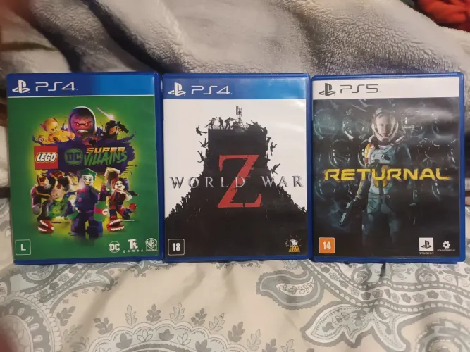 JOGOS PS4 E PS5