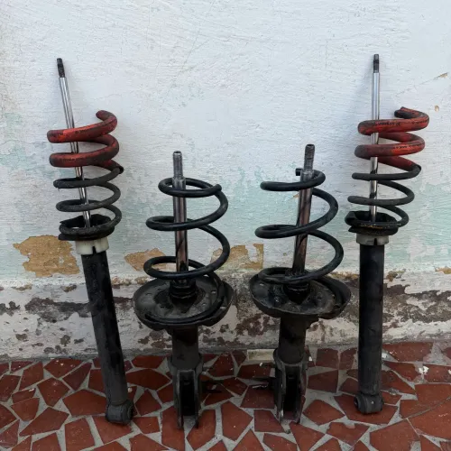 Suspensão fixa preparada completa para rebaixamento de carro