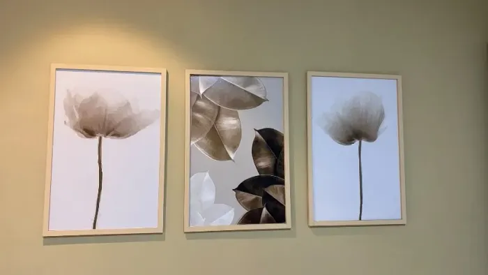 TRIO DE QUADROS DECORATIVOS