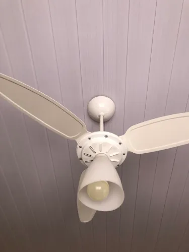 Ventilador de teto 3 pás branco
