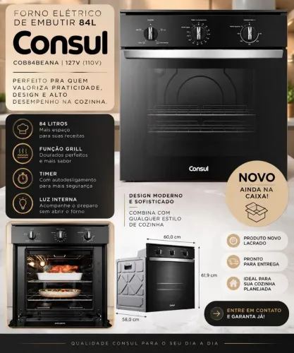 Forno elétrico Consul