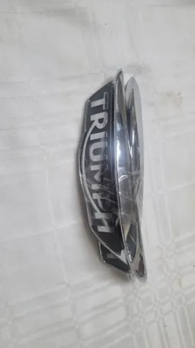 Par Emblemas Tanque Triumph Heritage - Original - Impecável T 120 Bonneville