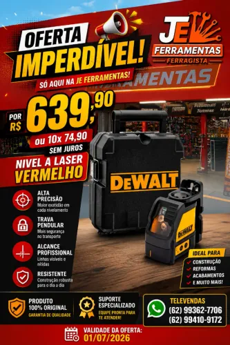 Nivel a Laser Dewalt Garantia de 3anos