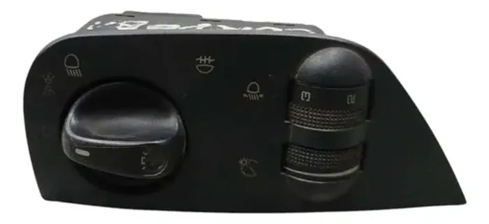 Botão Comando Regulagem Farol Seat Cordoba Po 1999 2000 2001 Preto