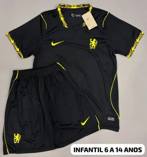 Conjuntos de Futebol Infantil- Malha Tailandesa