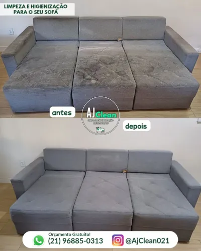 Limpez de sofá Santíssimo e Zona Oeste