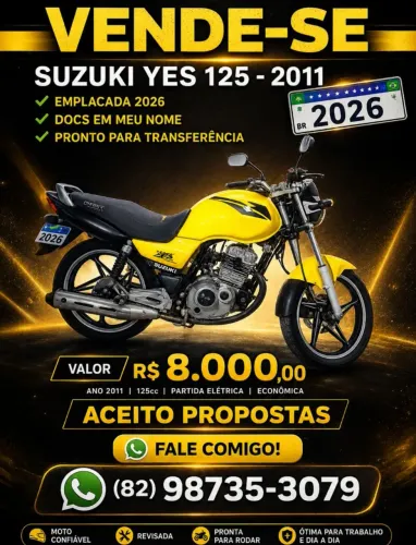 Vendo SUZUKI YES 2011