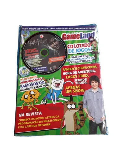 cd de jogos gameland harry potter dvs personagens lacrado l39