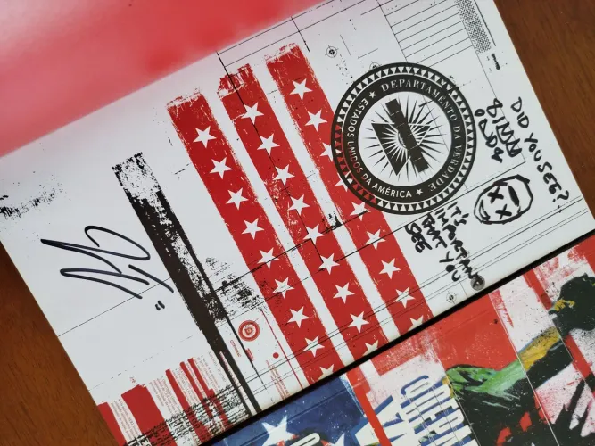 Autografado departamento da verdade 1 e 2 devir