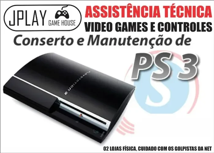 Ps3 - Playstation 3 - Conserto e Serviços