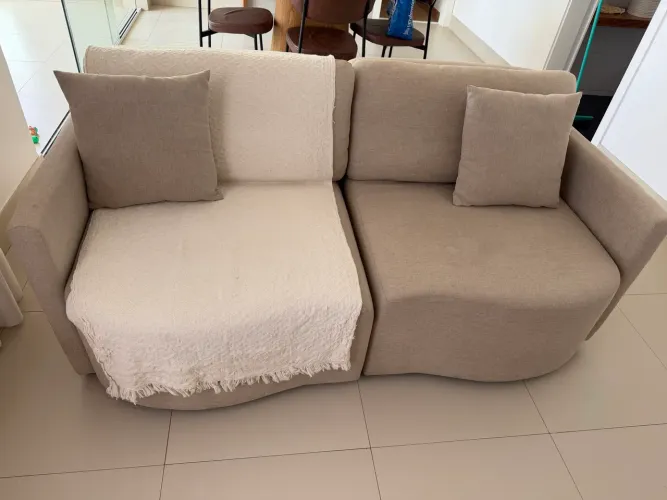 Sofá retrátil orgânico